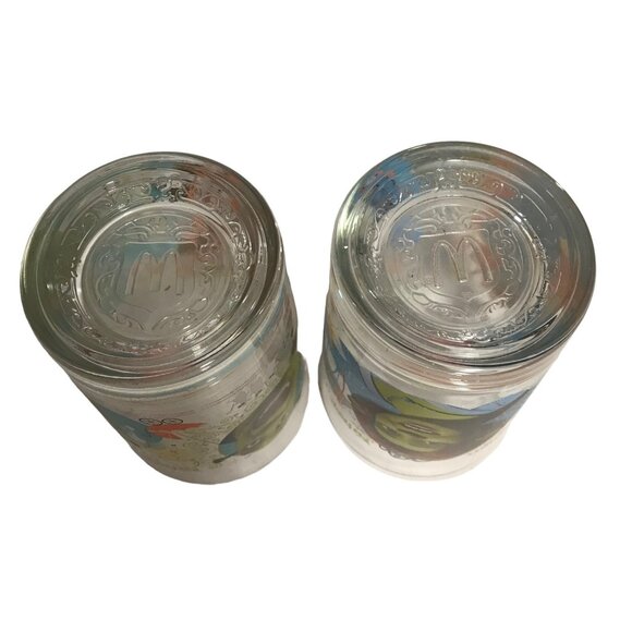 Shrek The Third Collectible Glass Set of 2 DreamWorks - Picture 6 of 8